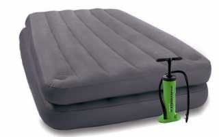 Может ли болеть спина если спать на надувном матрасе