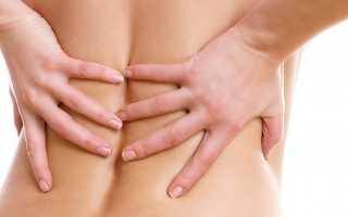 Болит кожа на спине в области почек