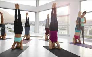 Стойка на голове болит