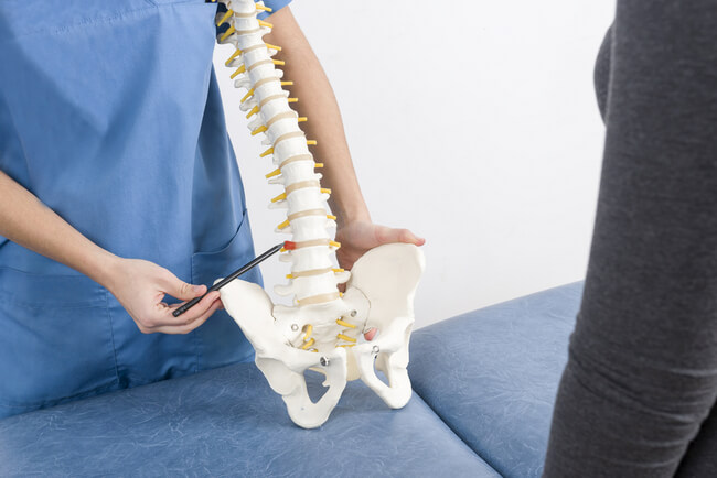 Набрал вес болит спина