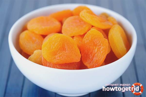 Польза кураги для детей